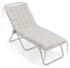 Relaxdays Bankauflage, 190x70 cm, gepolstert, gesteppt, mit Produktbild-Vorschau 1