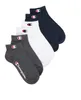 Champion Uni Basics 6pk Quarter Freizeitsocken, Marineblau, Produktbild-Vorschau 1