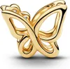 PANDORA MOMENTS Charm Motyl w kolorze złotym 764369C01 Podgląd zdjęcia produktu 2