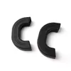 Two black handles for a pot or pan, shown on a white background. Produktbild-Vorschau