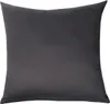 Jersey Kissenbezug 80x80 cm 100% Baumwolle Anthrazit Produktbild-Vorschau 1