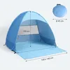 Tenda da Spiaggia Pop Up Automatica 2-3 Persone, Montaggio Anteprima dell’immagine prodotto 6