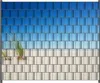 Wallario Zaunsichtschutz mit Motiv Sandstrand unter blauem Produktbild-Vorschau 1
