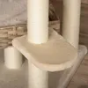 PawHut Kratzbaum mit Katzenhöhle Mehrstufiger Rattan Produktbild-Vorschau 9