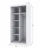 Marlux Meble Zweitüriger Kleiderschrank PARIS 100 cm breit Produktbild-Vorschau 6