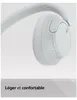 Auricolare bluetooth circumaurale bianco Sony WHCH720NBLANC Anteprima dell’immagine prodotto 22