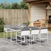 (NEU 2026) 7-tlg. Garten-Essgruppe - Terrassenmöbel - mit Produktbild-Vorschau 1