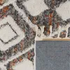 Hochflor Teppich Wohnzimmer Shaggy Boho Modern Skandi Produktbild-Vorschau 5
