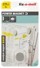 fix-o-moll Neodym Magnete Scheiben 19mm silber Produktbild-Vorschau 4
