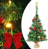 vidaXL Sapin de Noël artificiel avec éclairage & boules Voir les images du produit 5