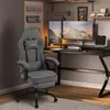 A gaming setup with a chair, desk, and monitors. Produktbild-Vorschau
