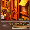 OKWISH 3D Puzzle – DIY Book Nook sada, miniatura domečku s Náhled obrázku produktu 3