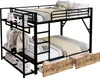 Letto a castello Merax 140x200 cm, letto per bambini con Anteprima dell’immagine prodotto 8