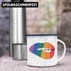 Trendation - LGBT Emaille Tasse Geschenk für Schwule Lesben Produktbild-Vorschau 4