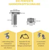 Avoltik 20x Hammerkopfschrauben M10 I 25 mm Produktbild-Vorschau 7