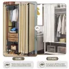 A comparison image showing two different types of closet organizers, highlighting the features of the 'OURS' product versus 'OTHERS'. Produktbild-Vorschau