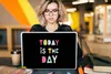 MuchoWow® Laptop Aufkleber Sticker Cover Sommer - Zitat - Produktbild-Vorschau 5