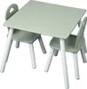 KESPER® Kindertisch mit 2 Stühlen mint – Kinder-Sitzgruppe Produktbild-Vorschau 2