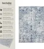 tectake® Vintage Designer Teppich Amara verschiedene Größen Produktbild-Vorschau 2