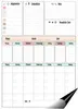 Agenda magnetica per il frigorifero - calendario e tabella Anteprima dell’immagine prodotto 3