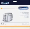 Delonghi Filtre pour friteuse à vapeur grasse, filtre à Voir les images du produit 1