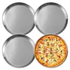 Pizzaform Edelstahl Rund 30 cm, 4er Set, Spülmaschinenfest Produktbild-Vorschau 1