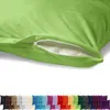2er PACK JERSEY Kissenbezüge 100% Baumwolle Kissenhülle 160 Produktbild-Vorschau 3