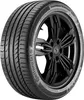A close-up studio shot of a Continental tire mounted on a black alloy wheel. Podgląd zdjęcia produktu