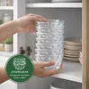 12x Dessertschalen Glas 300 ml – Stapelbare Glasschalen Set Produktbild-Vorschau 8