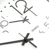 horloge murale argentée de 30 cm, à piles, silencieuse et Voir les images du produit 3