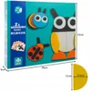 Puzzle drewniane - Puzzle Kruzzel 22426 Podgląd zdjęcia produktu 2