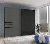 Schwebetürenschrank Saigon mit Schubladen 225x64x208cm Produktbild-Vorschau 2