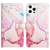 iPhone 14 Pro Hülle, Marmor Motiv Kunstleder Tasche Wallet Produktbild-Vorschau 2