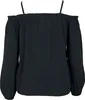 Urban Classics Langarmshirt Damen Ladies Cold Shoulder Produktbild-Vorschau 5