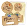 itenga Marmeladensticker 10erSet Aufkleber Deckel und Glas Produktbild-Vorschau 2