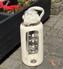 Glazen waterfles - 2,2 liter - Vrij van BPA - Crèkleur - Productafbeelding-voorbeeld 3