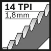 Säbelsägeblatt S 922 BF, Flexible for Metal, 100er-Pack Produktbild-Vorschau 3