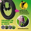 RENNMEISTER® Draisienne pour enfants Rose Guidon selle Voir les images du produit 5