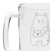 Mr. & Mrs. Panda Krug Bär Vermissen - Transparent - Produktbild-Vorschau 5