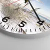 Wanduhr - Rund - Glasuhr - Möwe Meer Küste - 30x30cm - Produktbild-Vorschau 5