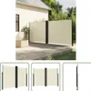 The Living Store Store latéral extensible Crème 180x600 cm Voir les images du produit 1