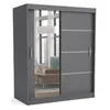 Schwebetürenschrank TOMY, 2-türig Schrank, Anthrazit , Produktbild-Vorschau 1