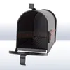 US-Briefkasten aus Aluminium, schwarz Produktbild-Vorschau 3