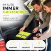 2x Warnwesten Auto gelb ISO20471 - Pannenweste 2025 & 2026 Produktbild-Vorschau 5