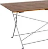 Klapptisch Biergarten Tisch Gartentisch Esstisch klappbar Akazie Stahl 120x70cm Produktbild-Vorschau