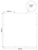 VidaXL Plachta z przelotkami, zielona, 3 x 3 m, 260 gsm, Podgląd zdjęcia produktu 7