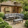 Garteneck-Essgruppe 8 Personen, Gartenmöbel-Set, Verzinktes Produktbild-Vorschau 2