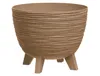 Öko-Holz Naturo Blumentopf, Beige, Braun, 24 cm x 19,5 cm, Produktbild-Vorschau 10