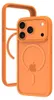 An orange iPhone case with a MagSafe ring and Apple logo is shown against a white background. Anteprima dell’immagine prodotto