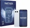 A product shot of a phone screen protector packaging and a smartphone. Produktbild-Vorschau